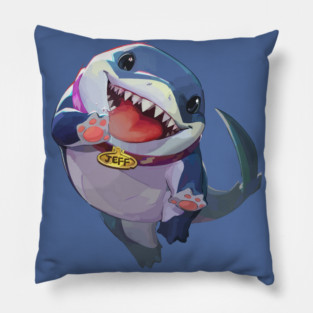 Jeff the Landshark Pillow
