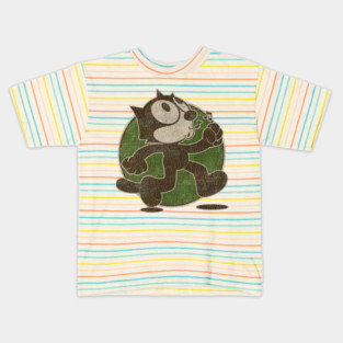 FELIX GREEN VINTAGE Kids T-Shirt