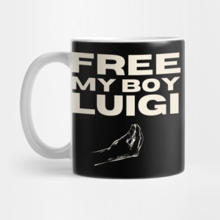 Free My Boy Luigi Mug