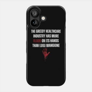 Luigi Mangione Phone Case