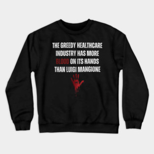 Luigi Mangione Crewneck Sweatshirt