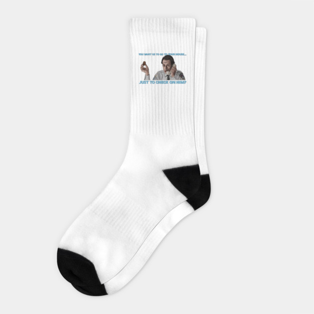 Home Alone: Just to Check on Him? Socks by 51Deesigns