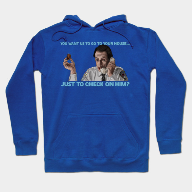 Home Alone: Just to Check on Him? Hoodie by 51Deesigns