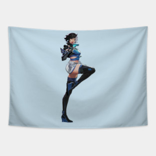 Luna Snow Tapestry