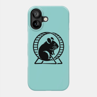 Hamster in a Wheel Phone Case