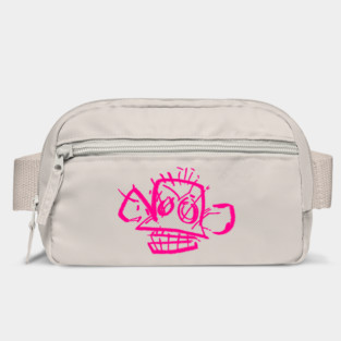 Pink monkey graffiti mural jinx arcane urban street vandal Bag
