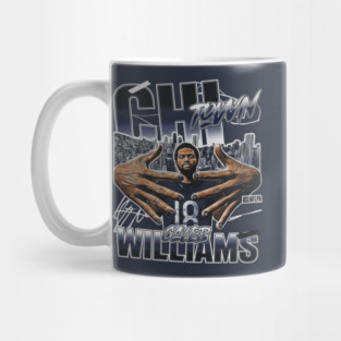 Caleb Williams Chicago Chi-Town Collage Mug