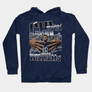 Caleb Williams Chicago Chi-Town Collage Hoodie