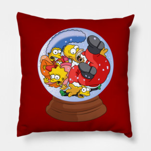 Snowball Simpsons Pillow