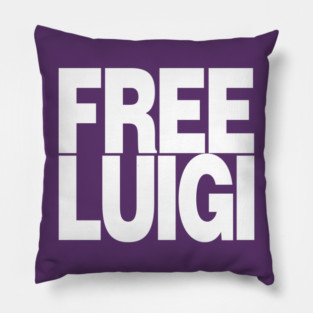 Free Luigi Pillow