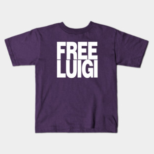 Free Luigi Kids T-Shirt