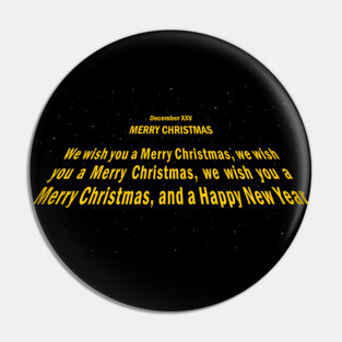 Xmas Wars Opening Crawl Pin