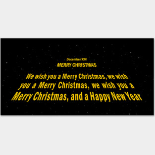 Xmas Wars Opening Crawl Posters and Art