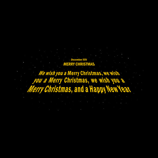 Xmas Wars Opening Crawl by Byway Design
