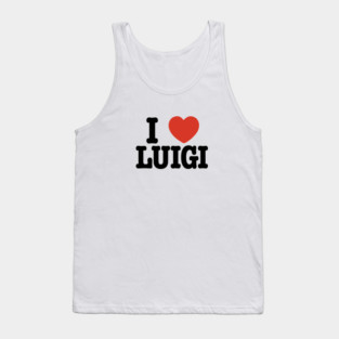 I LOVE LUIGI Tank Top