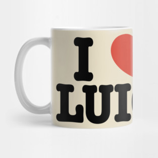 I LOVE LUIGI Mug