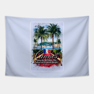 Cannes – Famous for the Cannes Film Festival and its upscale lifestyle V4 Tapestry