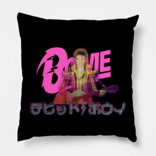 Ziggy Stardust in Japan Pillow