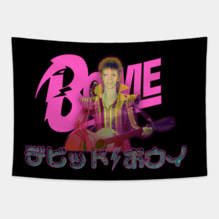 Ziggy Stardust in Japan Tapestry