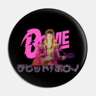 Ziggy Stardust in Japan Pin