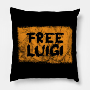 Free luigi - luigi mangione Pillow