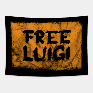 Free luigi - luigi mangione Tapestry