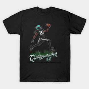 Quinyonomo Bay: Lockdown Rookie - Quinyon Mitchell Illustration T-Shirt