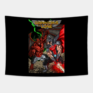Warriors of Lore Tapestry
