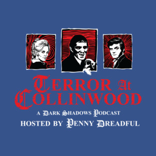 Terror at Collinwood - Trio of Terror 3 - main trio logo- Color shirt version - designed by Eric Marshall T-Shirt