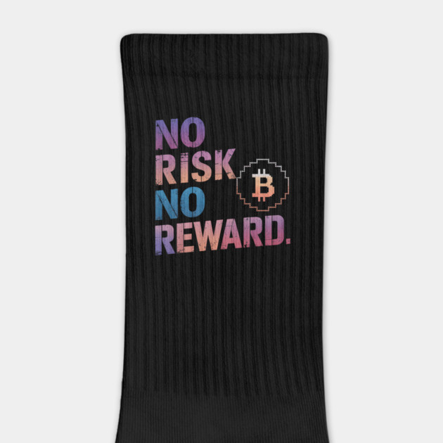 Motivational Financial Saying, No Risk No Reward by logiamerch