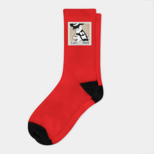Steamboat Willie 1928 Socks