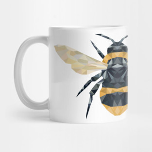 Geometric Bumble Bee Mug