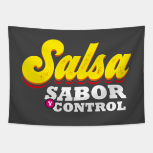 Salsa, sabor y control Tapestry