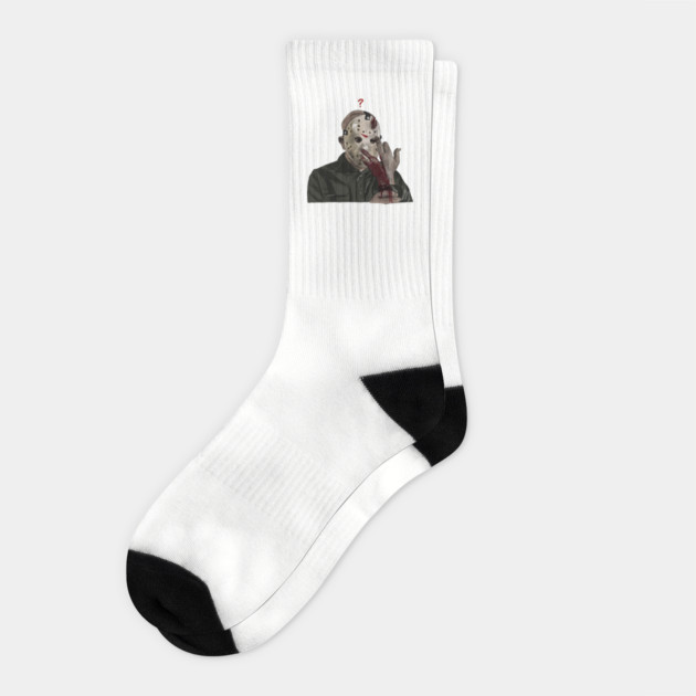 Friday the 13th Part 3: Vulcan Chop Socks by 51Deesigns
