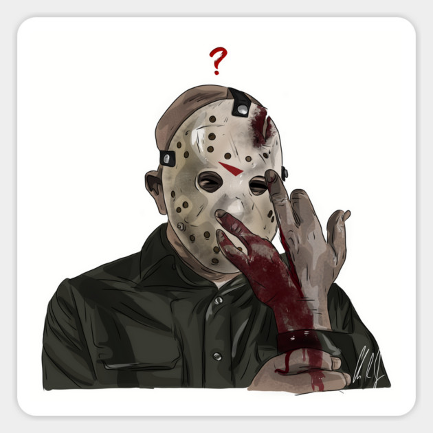 Friday the 13th Part 3: Vulcan Chop Magnet by 51Deesigns