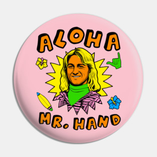 Aloha Mr. Hand Pin