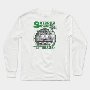 Skipper Society Lounge onboard the Treasure Cruise Ship Long Sleeve T-Shirt