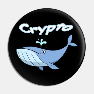 Crypto whale Pin