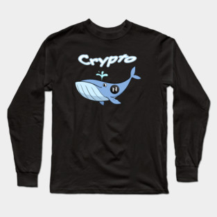 Nervos Network Crypto Whale $ckb Long Sleeve T-Shirt