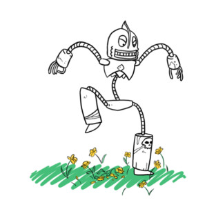Stomping Robot T-Shirt