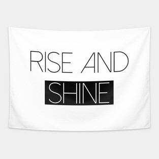 Rise and Shine - Kylie Jenner Meme Tapestry