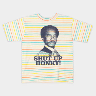 VINTAGE Shut Up Honky!  The Jeffersons Kids T-Shirt