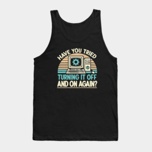 IT Humor, The Ultimate Fix Tank Top