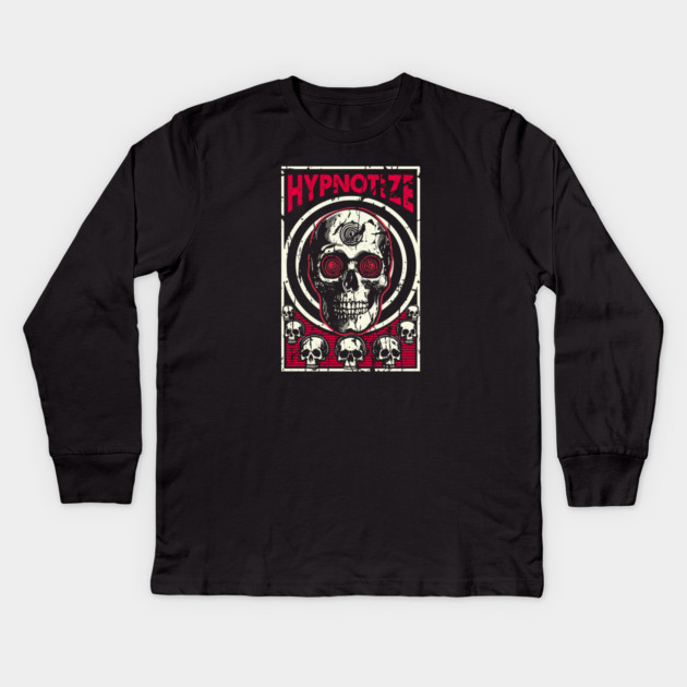 HYPNOTIZE Kids Long Sleeve T-Shirt by artslaves