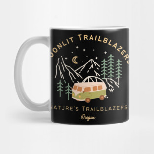 Moonlit Trailblazers Camper Shirt - Adventure Awaits Mug
