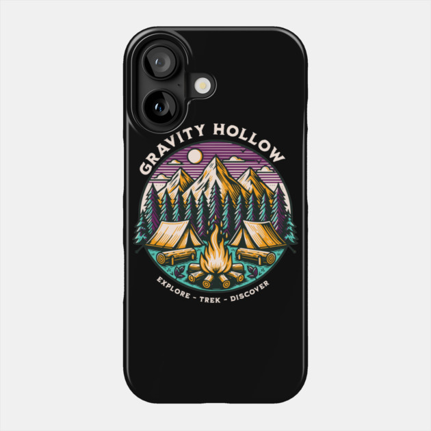 Gravity Hollow Camper Shirt - Outdoor Adventure Design Phone Case by Urbanprint