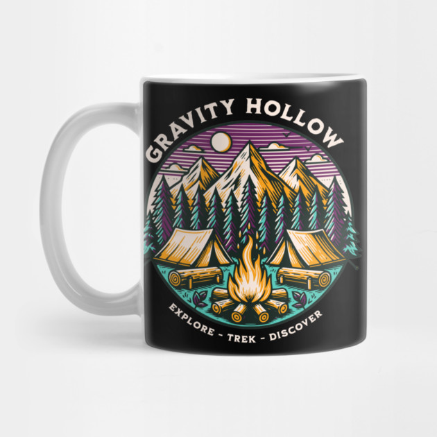 Gravity Hollow Camper Shirt - Outdoor Adventure Design by Urbanprint