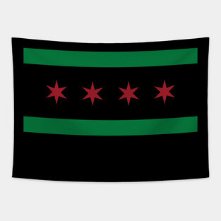 Chicago Flag Tapestry