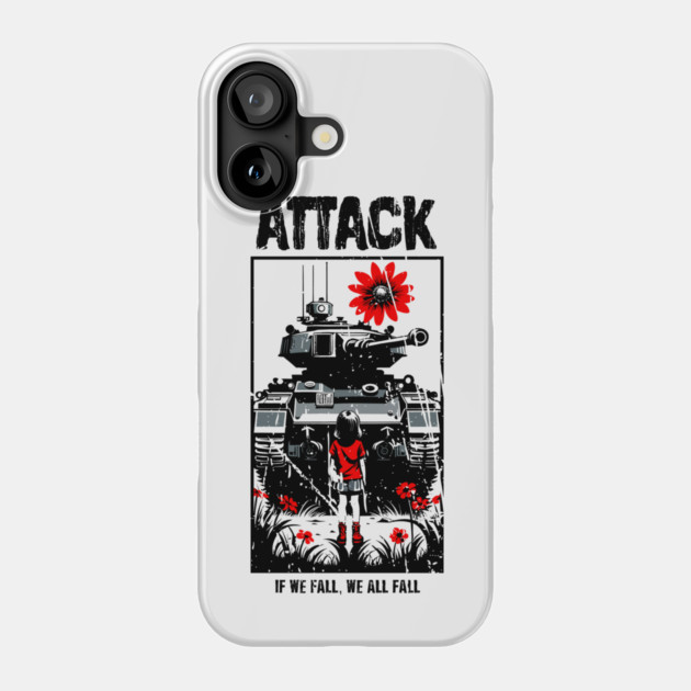 ATTACK Phone Case by artslaves