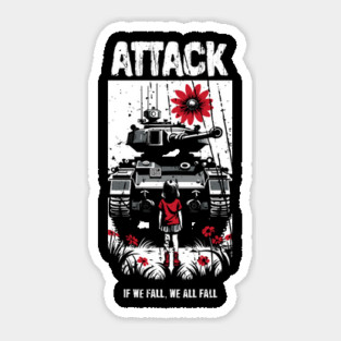 ATTACK Sticker